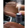 LtYioe Colorful Cool Mini Humidifier, USB Personal Desktop Humidifier for