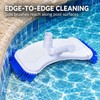 12 Inch Curved Pool Vacuum Head with Side and Bottom