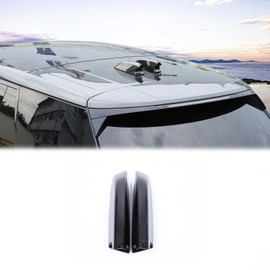 Heutamo Shark Fin Antenna Cover Compatible with Land Rover R@nge Rover Sport/Vogue 2023 2024,ABS Car Antenna Protective Cover Accessories 2Pcs (Carbon Fiber Pattern)