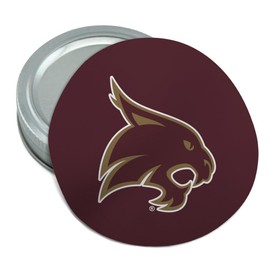 Graphics & More Texas State University Logo Round Rubber Non-Slip Jar Gripper Lid Opener