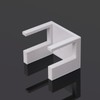 LUAATT Ideal Bookshelf Hook Clip Aligner Compatible with Billy,Bookshelf Connector