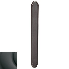 Baldwin 2282102 Oil Rubbed Bronze 2-1/4 Inch x 11-7/8 Inch Solid Brass San Francisco Style Push Plate