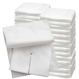 Vakly 4x4 Sterile Split Gauze 6 Ply Drain Sponge Pads Precut Absorbent 4"X4" Non-Woven Bandage with Slit for I.V. and Tracheostomy - 150 Packs of 2 Pre Cut Bandages (300)