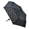 Thingimijigs Ladies Compact Mini Umbrella - Black/White Butterfly Design