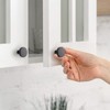 YSFVNP 6 Pcs Black Knobs, Black Door Knobs, Easy to