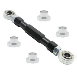 CADUFUELLY Motorcycle Lowering Kit(Black), 0-4" Rear Drop Links Adjustable Accessories, Replacement for YZF R1 2009 2010 2011 2012 2013 2014