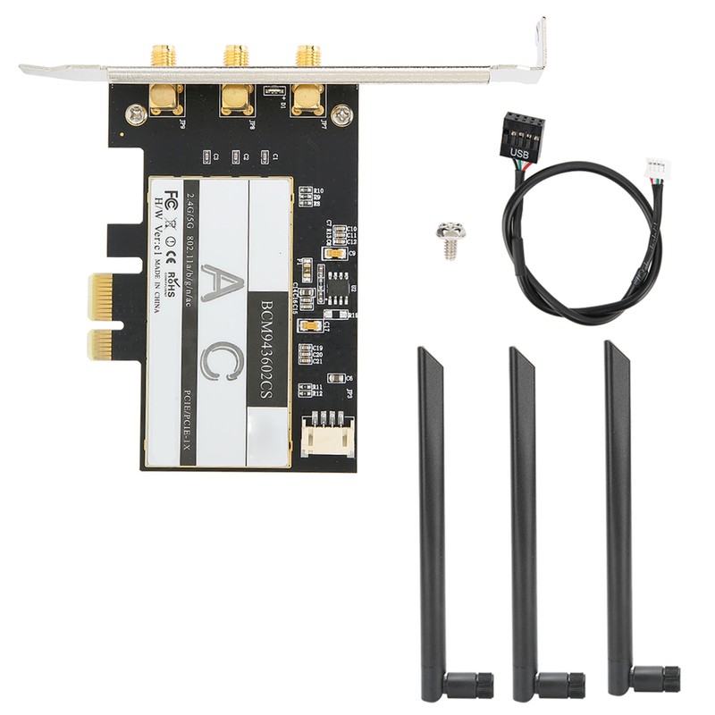 Wireless Card 802.11AC WiFi + for Bluetooth 4.0 Desktop WLAN