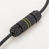 EVOGES IP68 Waterproof Outdoor Inline Cable Connector, 3 Pole, Ø5-12mm