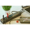 Latorice Powered USB Hub Unibody Aluminum with 10 USB 3.0
