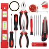 Yougfin 120 Piece Tool Set General Household Hand Kit with