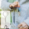 2 Tractor Pendants, 2 Key Ring Chains, Creative Metal Pendants,