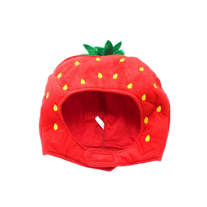 Speed mao Cute Strawberry Hat, Cap, For Cosplay, Costume, Events,
