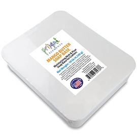 Primal Elements Mango Butter Soap Base - Moisturizing Melt and Pour Glycerin Soap Base for Crafting and Soap Making, Vegan, Cruelty Free, Easy to Cut - 10 Pound
