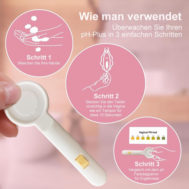 OneStep pH Vaginal Test Strips - Test for Determining Vaginal
