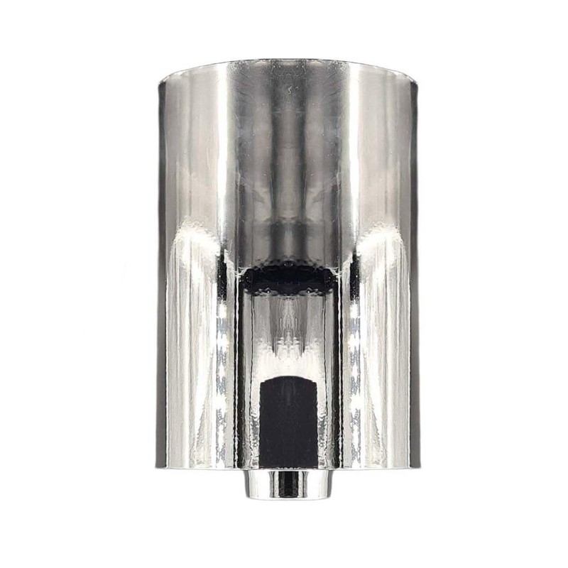 Lamp Canopy Chrome Diameter 60 mm Height 80 mm Plastic