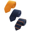 WANYING Men's 7 cm Slim Knitted Tie Sets 2.75 Inch