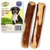 Woodbone Olive Wood Dog Chew Toy for Medium Dogs -