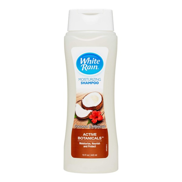 White Rain Moisturizing Coconut & Hibiscus Shampoo 15 Oz (Pack of 1)