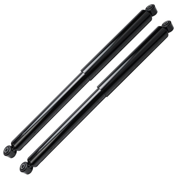 Detroit Axle - Rear 2pc Shock Absorbers for 2009-2014 Ford F-150, 2 Complete Rear Shock Absorbers Assembly 2010 2011 2012 2013 Replacement