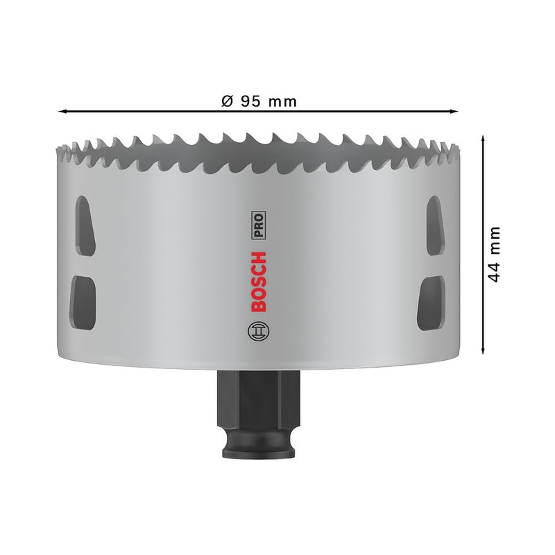Bosch 1 x Pro Multi Material Power Change Plus Hole