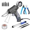 Soldering Iron Kit, Auto Feed Soldering Gun with LCD Display