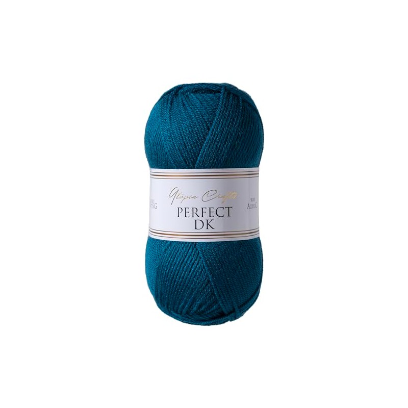 Utopia Crafts DK Double Knitting Yarn, 100g (Blue Whale)