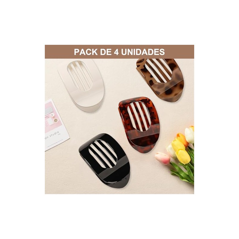 Pinzas para Cabello, Horquillas Planas para Cabello, Broches para Cabello