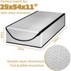 Attic Stairs Insulation Cover for Pull Down Stairway, R-Value 15.5,