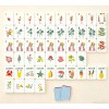 1-7/16" Extra-Large 4-Layer American Mahjong, 160-Tile Cornflower Blue Peacock MatColor: