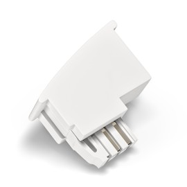 COXBOX TAE RJ45 Telephone Adapter - VDSL ADSL WLAN Router Adapter for Fritz!Box or Speedport with Galvanised Signature for Effective Protection Against Interference