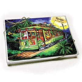 The ROUTH COLLECTION Louisiana Christmas Card with Recipe - St. Nick Express