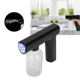 Portable Meter, Mist Sprayer, Multifunctional Electric Mist Device, Cleaning Sprayer, Fog Device (Black)