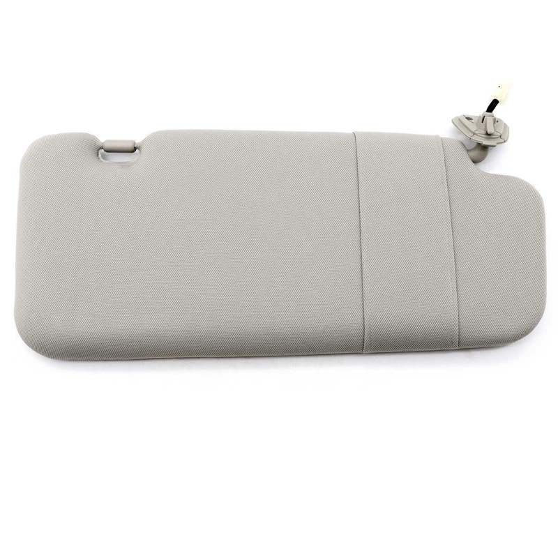 FZJDSD Left Driver Side Sun Visor with Mirror (Gray) Compatible