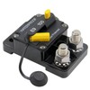 ZOOKOTO 12-48V DC 100A Surface Mount Circuit Breaker Double 3/8"