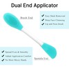 Face Scrubber,2 PCS Silicone Face Brush,Facial Cleansing Brush for Exfoliating,DIY
