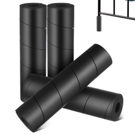 DOITOOL 4PCS Bed Frame Toe Protectors 6 Bed Frame Leg Covers, Bed Frame Feet Protectors for Toe Saver Keep Your Toes from Hard Furniture Legs Bed Corner Guards No Adhesive or Glue