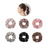 DmDoyy Silk Hair Bobbles Women's Silk Hair Rings Women's Ponytail