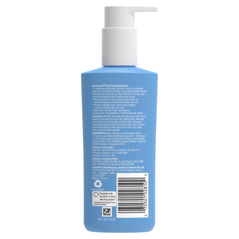 Neutrogena Ultra Gentle Foaming Cleanser 200ml