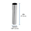 Foset EXTL-10, Extensión de latón cromado para céspol de lavabo,