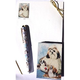 Best Friends by Ruth Maystead SHIH TZU DOG - Ruth's Poker Set by