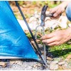 Hacaroa 4 Pack Rebar Tent Stakes Heavy Duty, 12 Inch