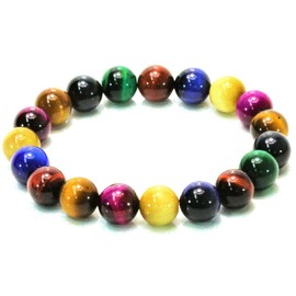 happi-bomu Happy bomb Pink Indigo Blue Other 7 kara-taiga-ai Large 10 Mil Natural Stone Power Stone Gold in Luck Work Luck Love Luck Bracelet