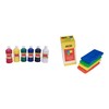 Casafoyer Washable Finger Paints & Modeling Clay Combo Kit for