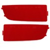 Bison Parts RH & LH Side Rear Bumper Reflectors Pair,