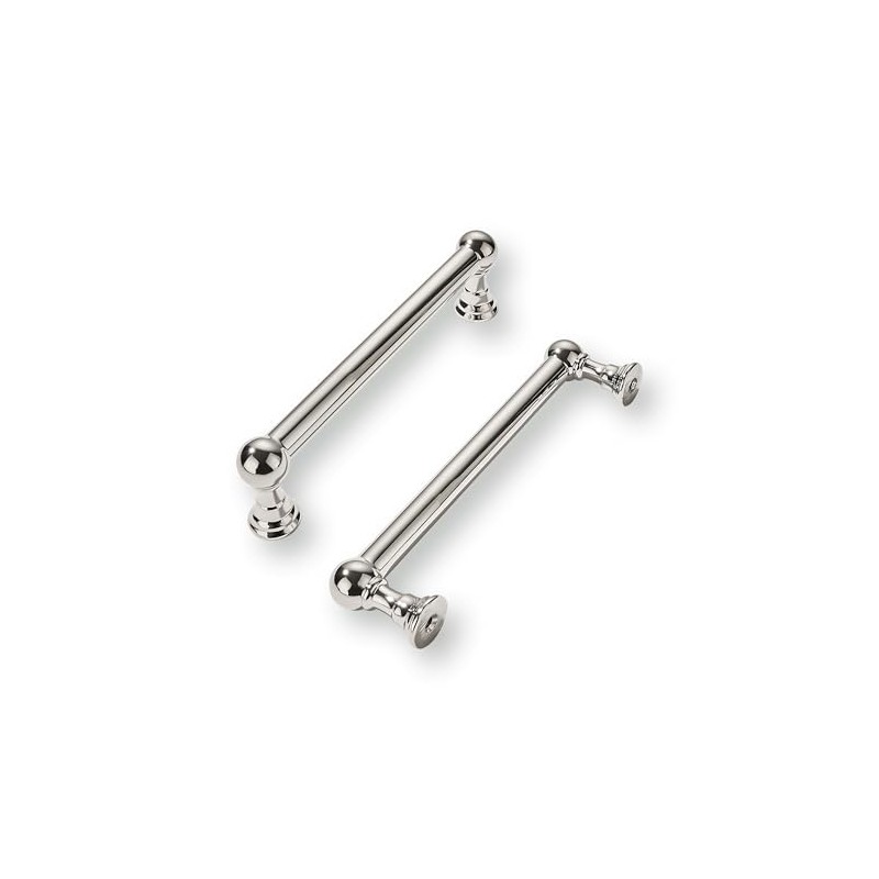 khtumeware 2 Pack Polished Nickel Cabinet Pulls 3-1/2 Inch(89MM) Hole