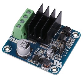 Stepper Motor Drive Controller Board Module Large Current 50A H-Bridge Stepper Single Channel Motor Driver Module Operating Voltage 5V to 15V Motor Driver