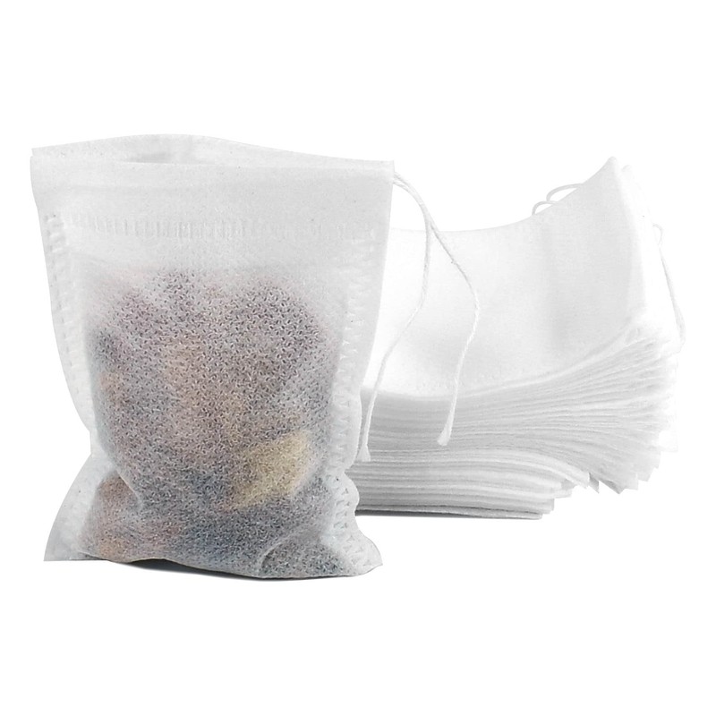50 Pcs Tea Bags Empty, Disposable Tea Filter Bags, Empty