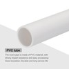 QUARKZMAN PVC Pipe, Round, 21 mm ID, 25 mm OD,