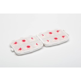 ANPLAST Pill Box, 8 x 7 x 3 cm