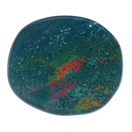 Heliotrope Disc Stone | Worry Stone Pocket Stone | High Quality Gemstone Lebensquelle Plus